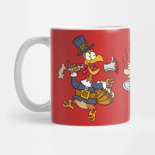 Thanksgiving comic Mug